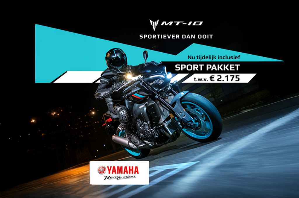 Yamaha MT-10T inclusief sportpakket actie | MotorCentrumWest